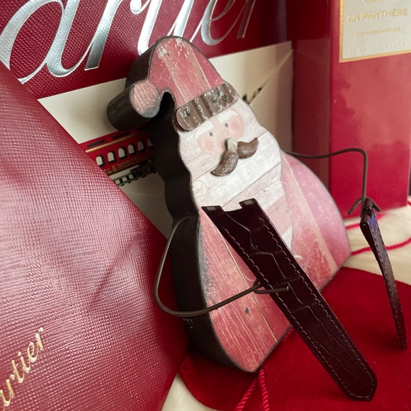 Cartier Width of Strap 13.80 x 13.80 Cut Out Leather Watch Strap - Picture 7 of 13